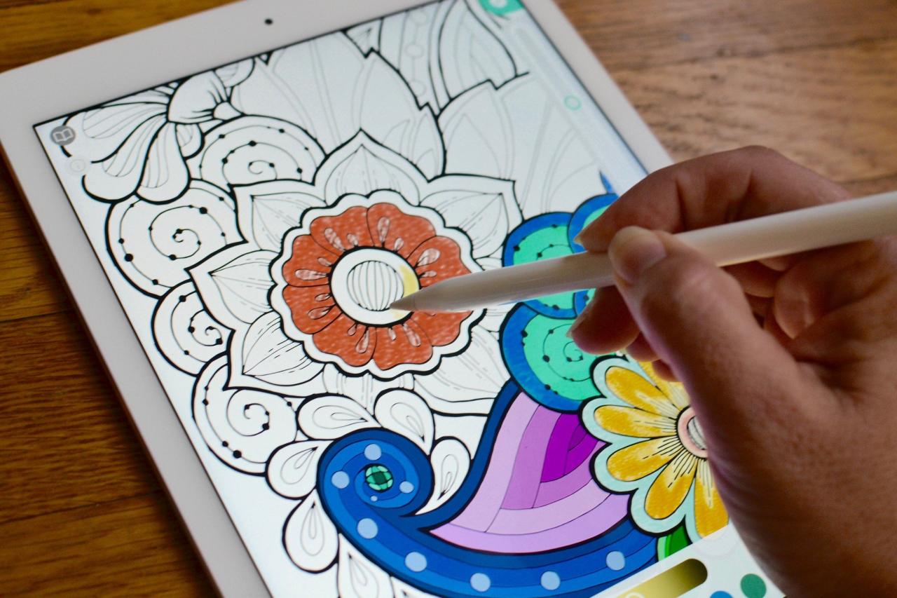 Coloring book app for ipad