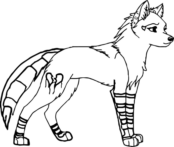 Half human half animal anime coloring pages