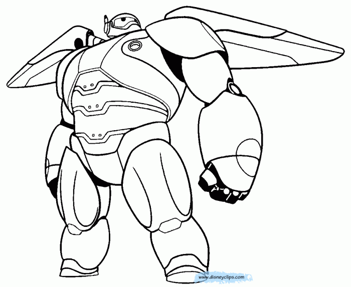 Big hero 6 coloring book