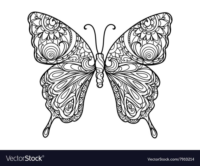 Butterfly coloring book pdf