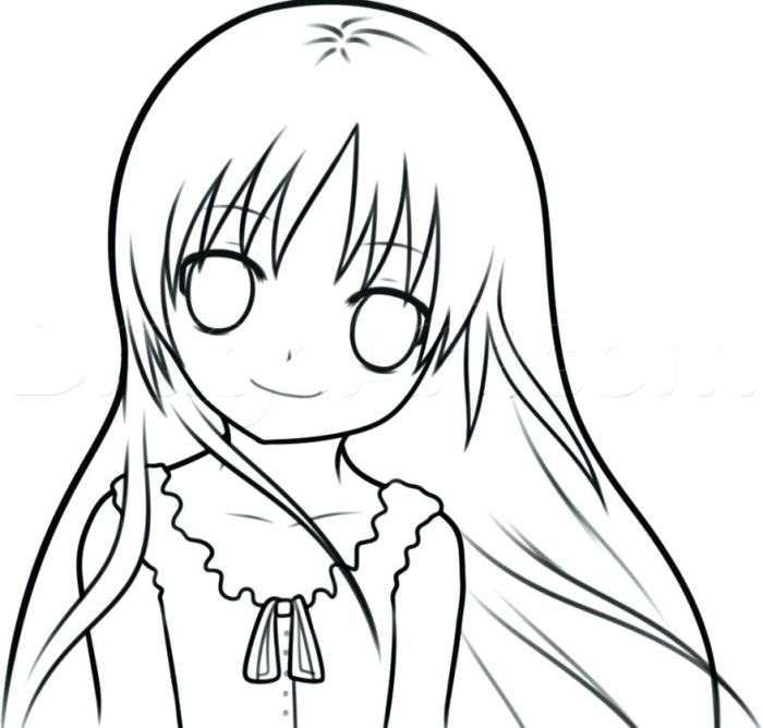 Emo anime coloring pages to print