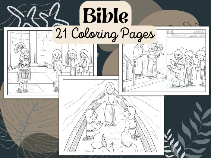 Big book of bible story coloring pages