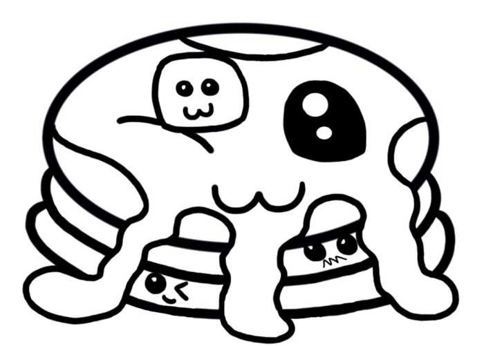 Coloring pages food animals