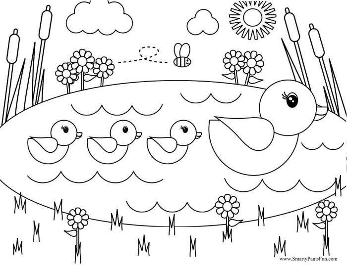 Free coloring pictures of hibernating animals