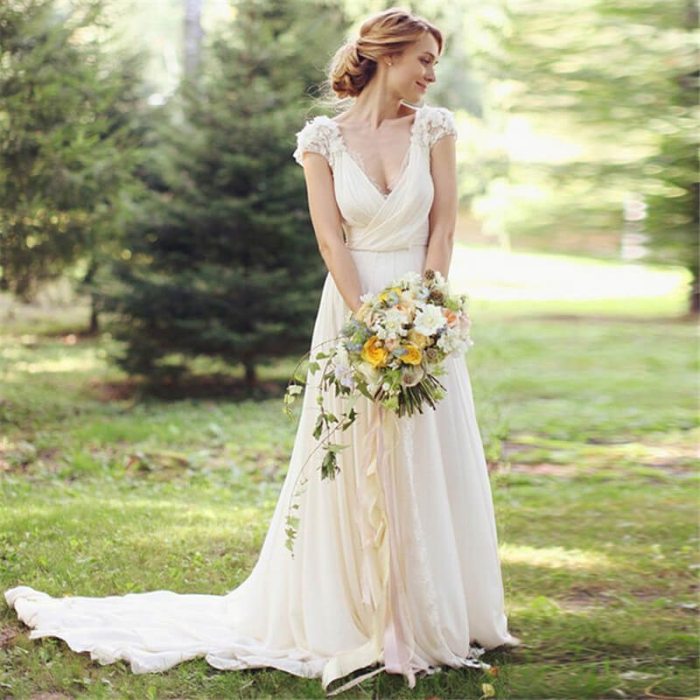 Country chic wedding dresses