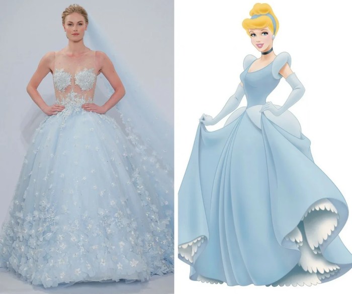 Disney princess cinderella wedding dress