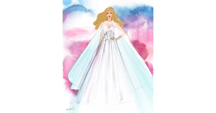 Aurora wedding dress princess disney fanpop