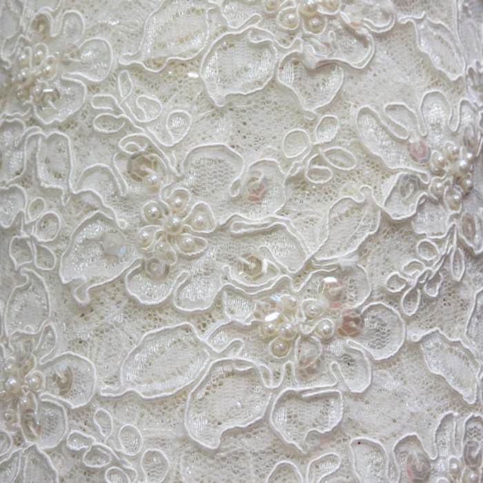 Fabric types for wedding dresses