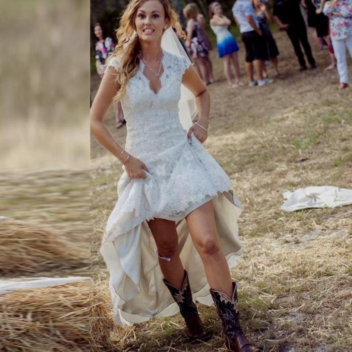 Country chic wedding dresses