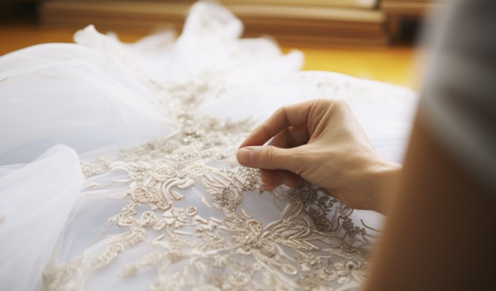 Custom wedding dress maker