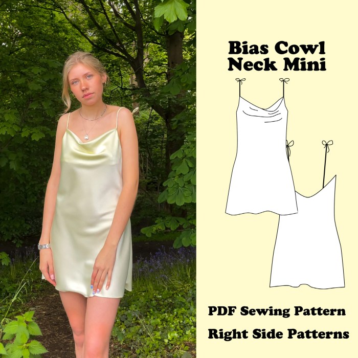 Cowl neck dress wedding