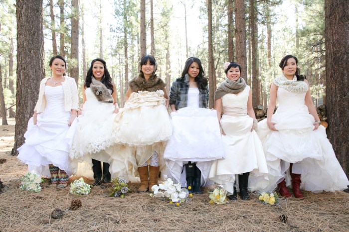 Country wedding dresses boots